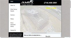 Desktop Screenshot of amgconstructionco.com