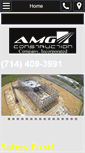 Mobile Screenshot of amgconstructionco.com